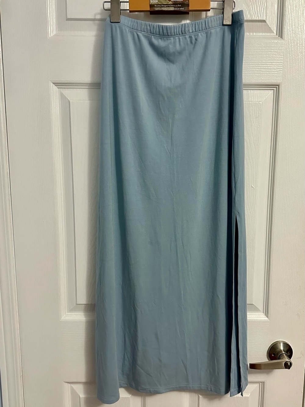 Aritzia Sunday Best Maxi Slip Skirt with Side Slit